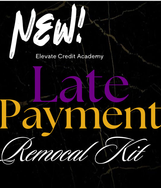 New Late Payment Removal Kit