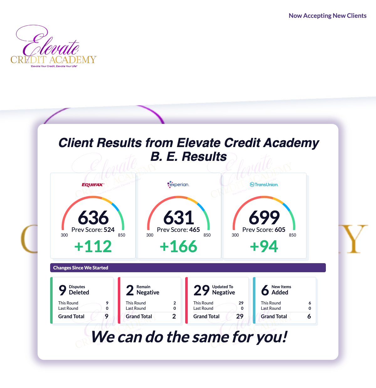 Standard Credit Repair Program