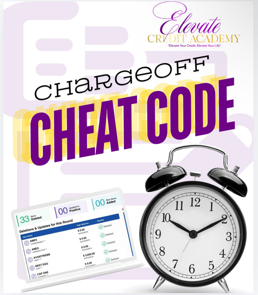 Chargeoff Cheat Code